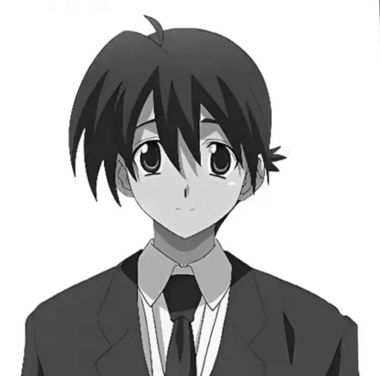 伊藤诚 桂言叶 头像 伊藤诚:我有意见 桂言叶:憋着