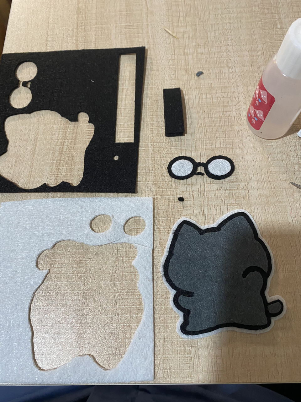 水泥猫不织布(左滑有图纸) 图是小红书姐妹画的