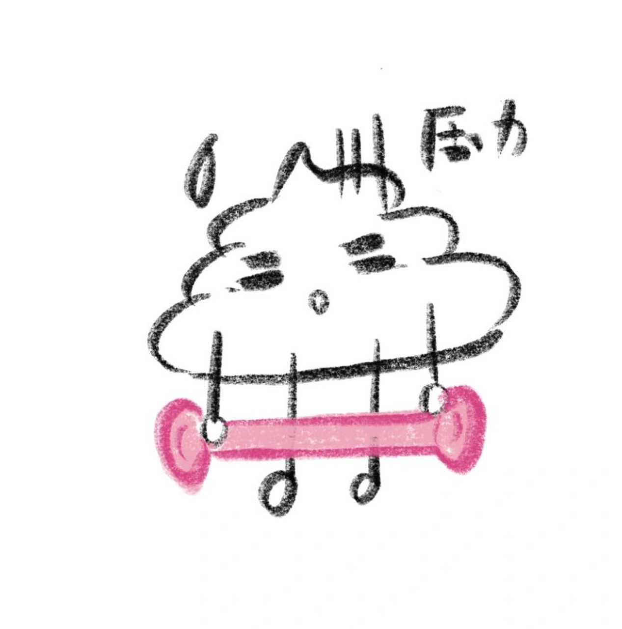 便便表情包兼头像        自己闲暇时间画的,因为我的qq头像是个大便