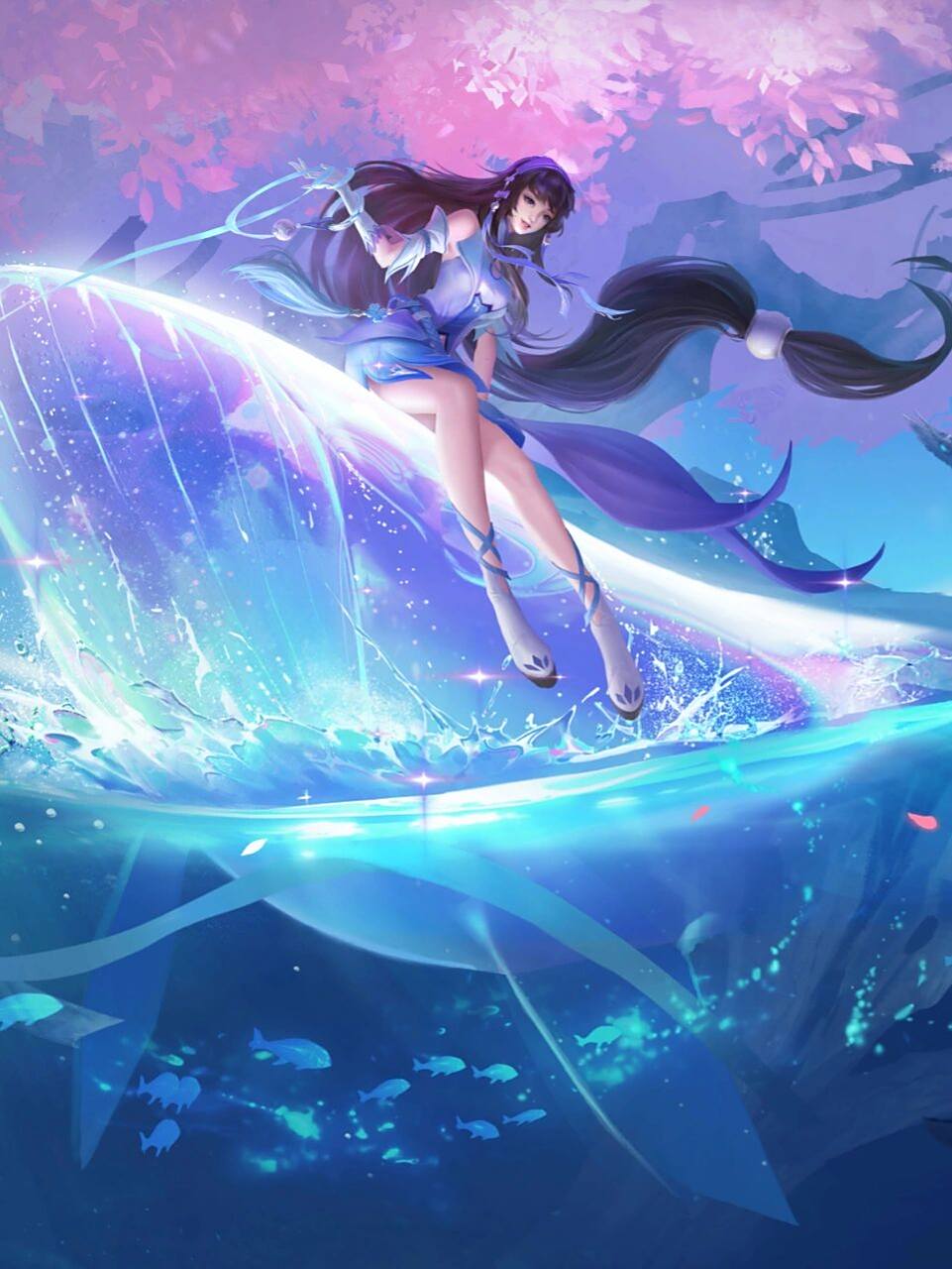 王者荣耀西施壁纸 头像 "要是忘了我的话,就记住我眼里的光吧" 	 今天