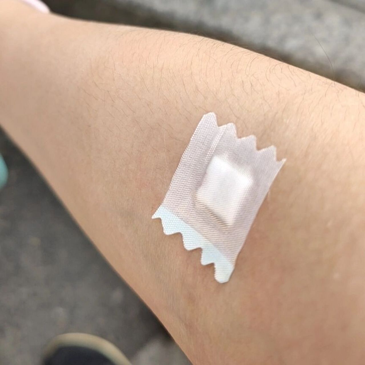 做入职体检 大清早的就去天河区人民医院做入职体检了,因为这个医院只