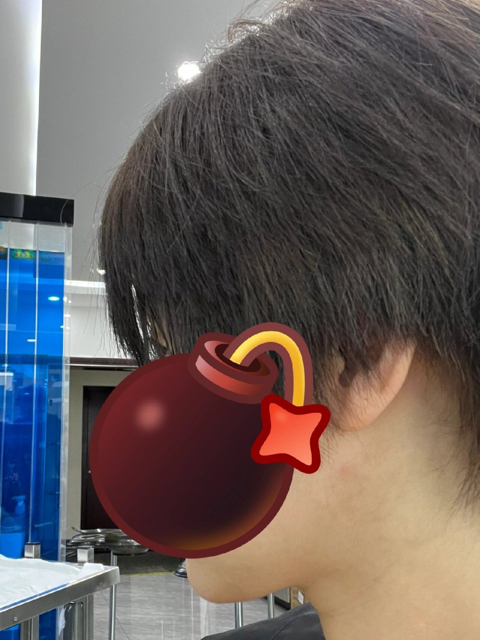 避雷上海美发教育机构moniko 阿木 我是11/6直播的模特.