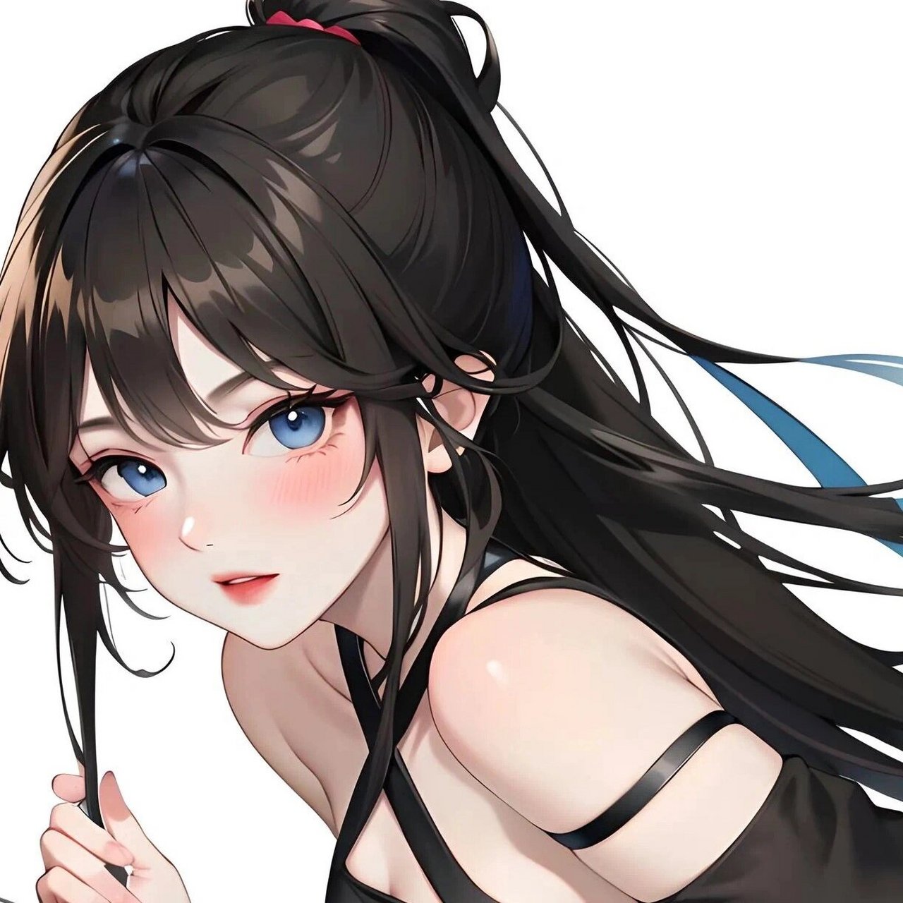 头像|黑发少女 姐妹们喜欢自取哈