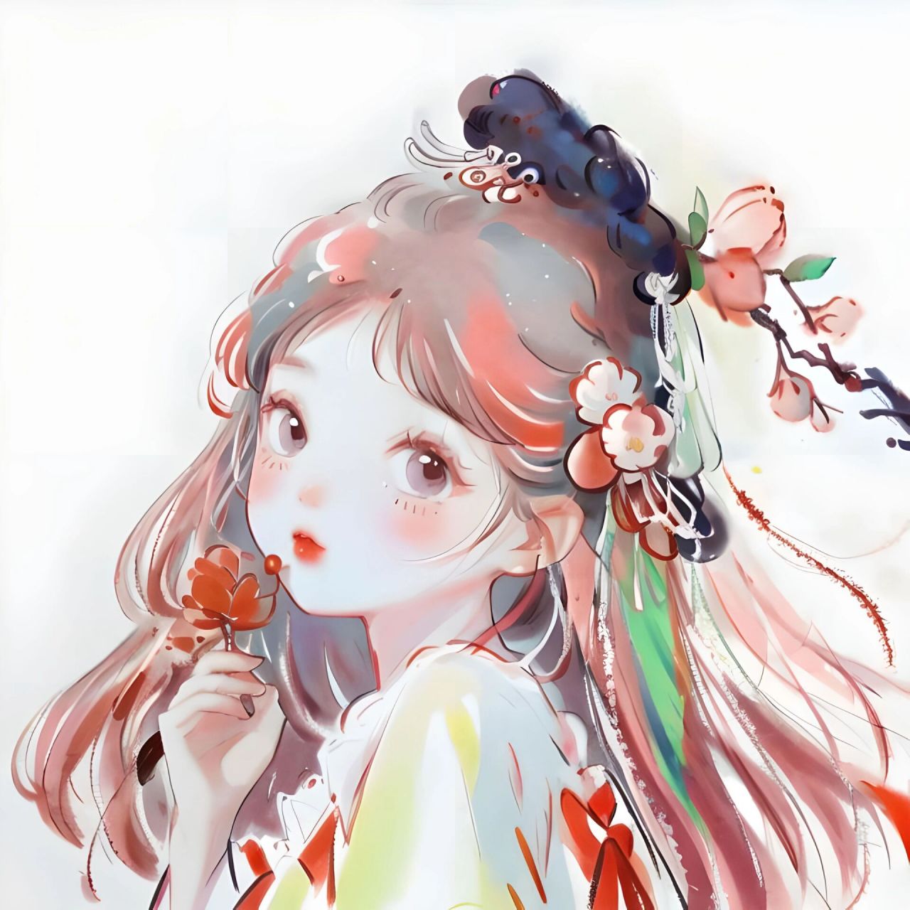 每朵花都有对应的花仙子|女生头像