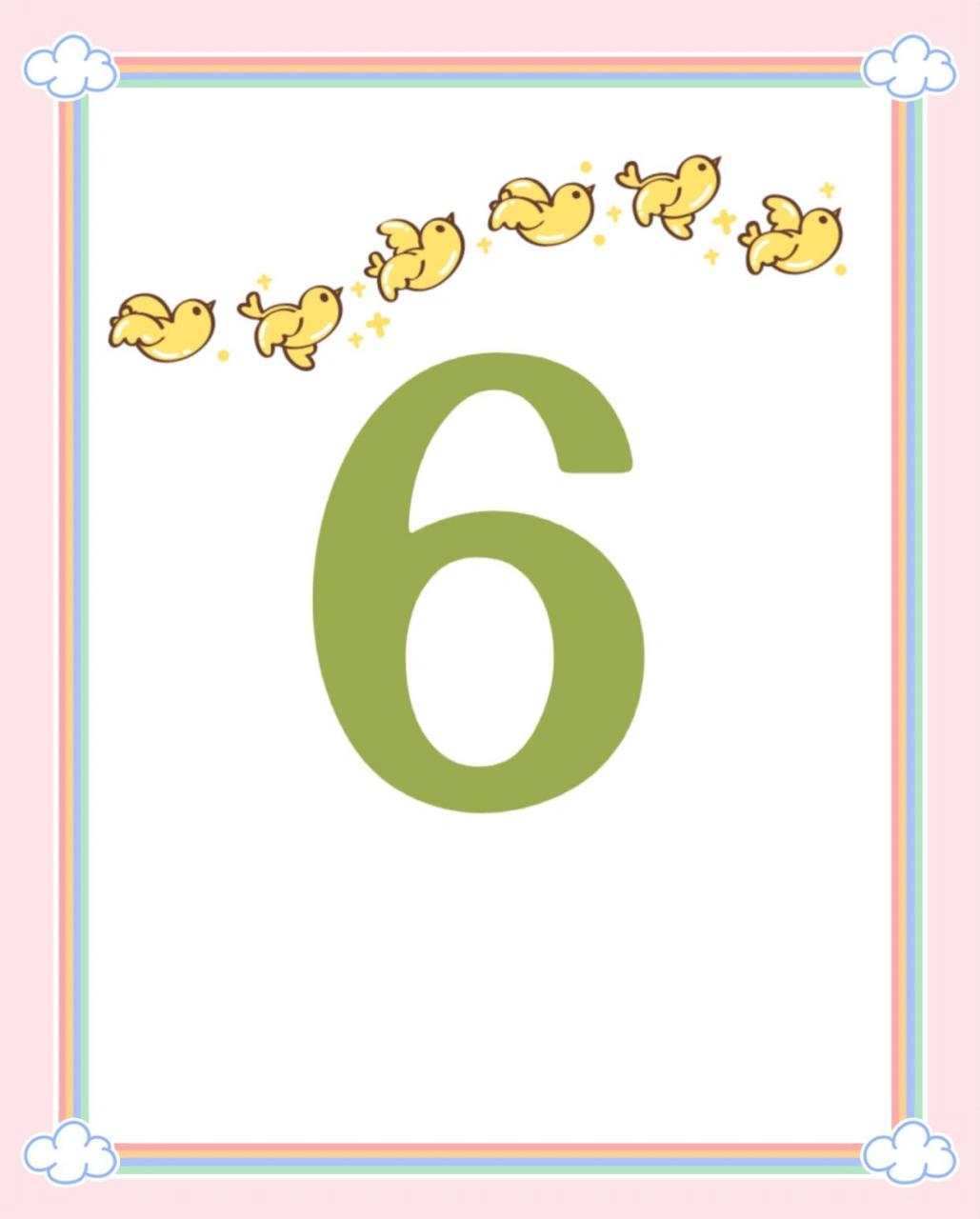 早教/数字卡通图片0——10,可打印 有需要的宝宝可保存哦!