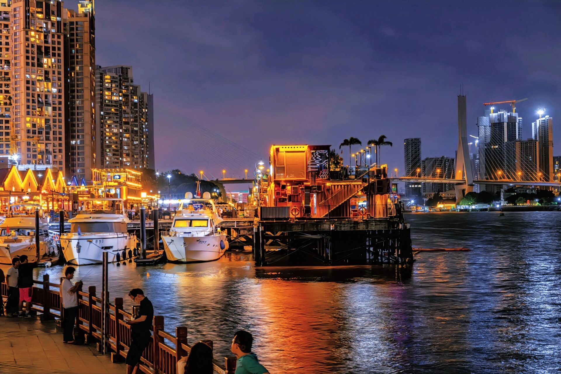 广州太古仓夜景图片图片