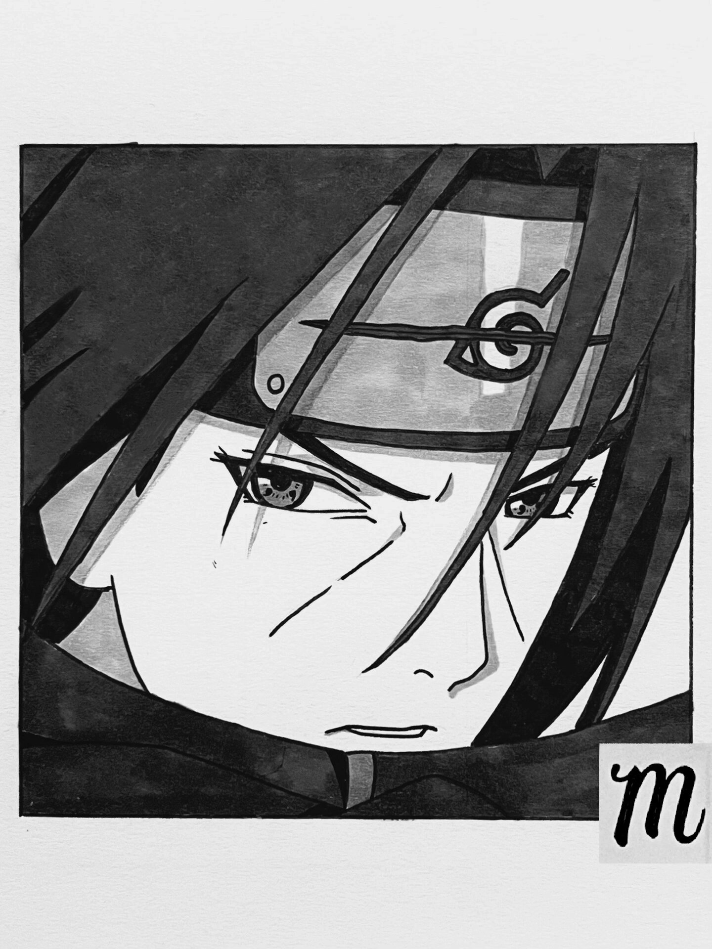 手把手教你画 宇智波鼬