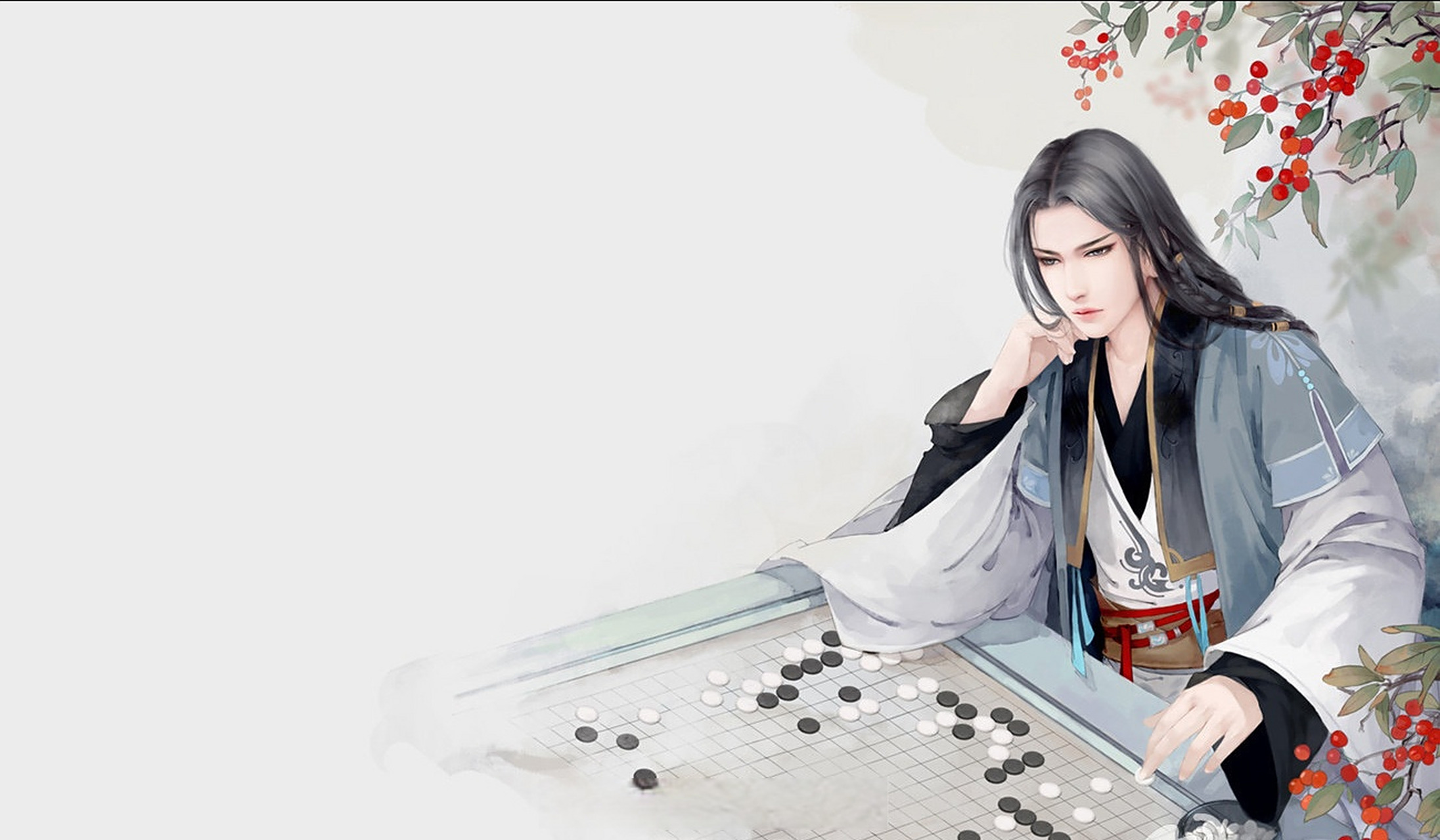 橙光# #橙娘帮帮忙#  找一个古风作品~立绘线索如下