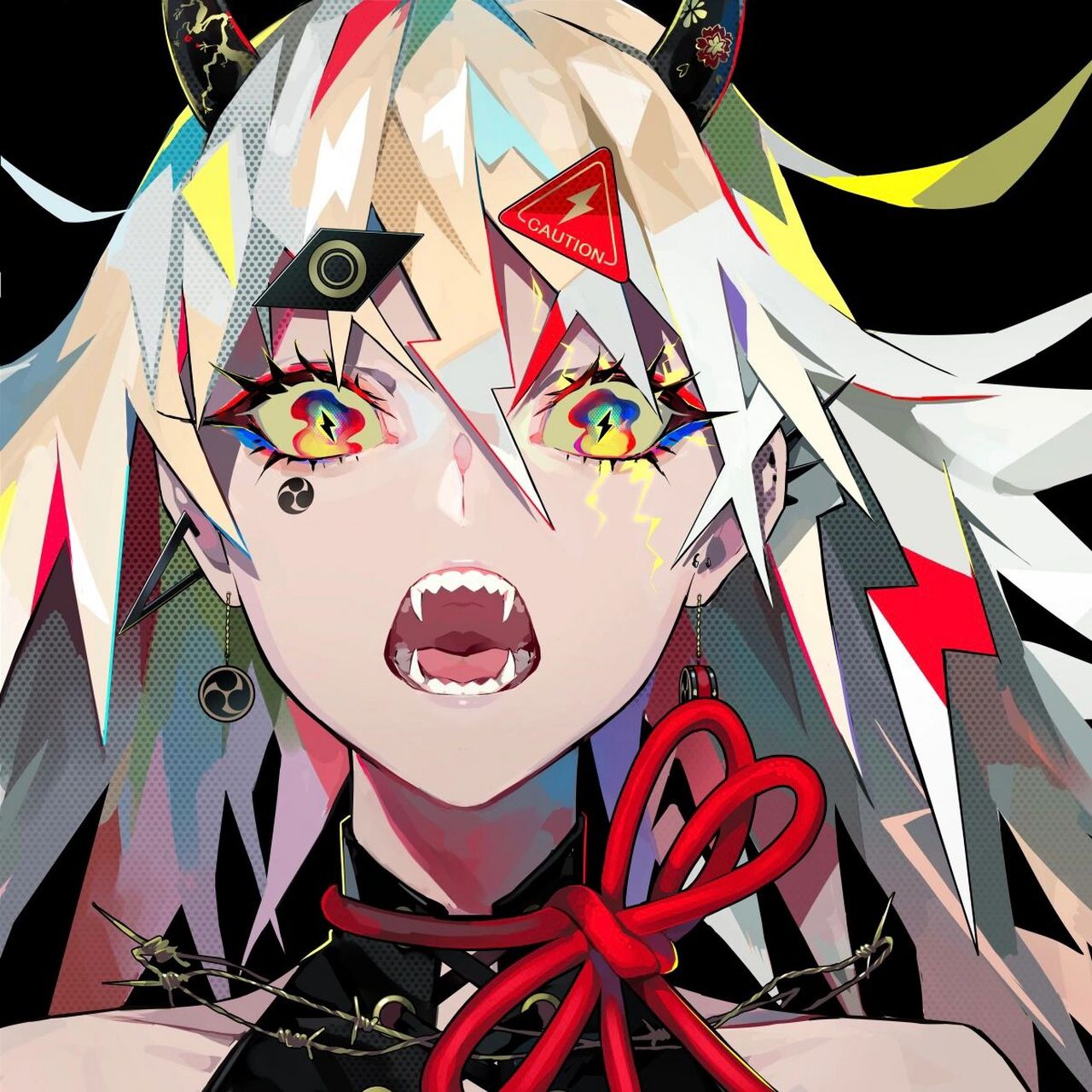 疯批美人头像| 我喜欢第五张 谁会不爱疯批美人啊!