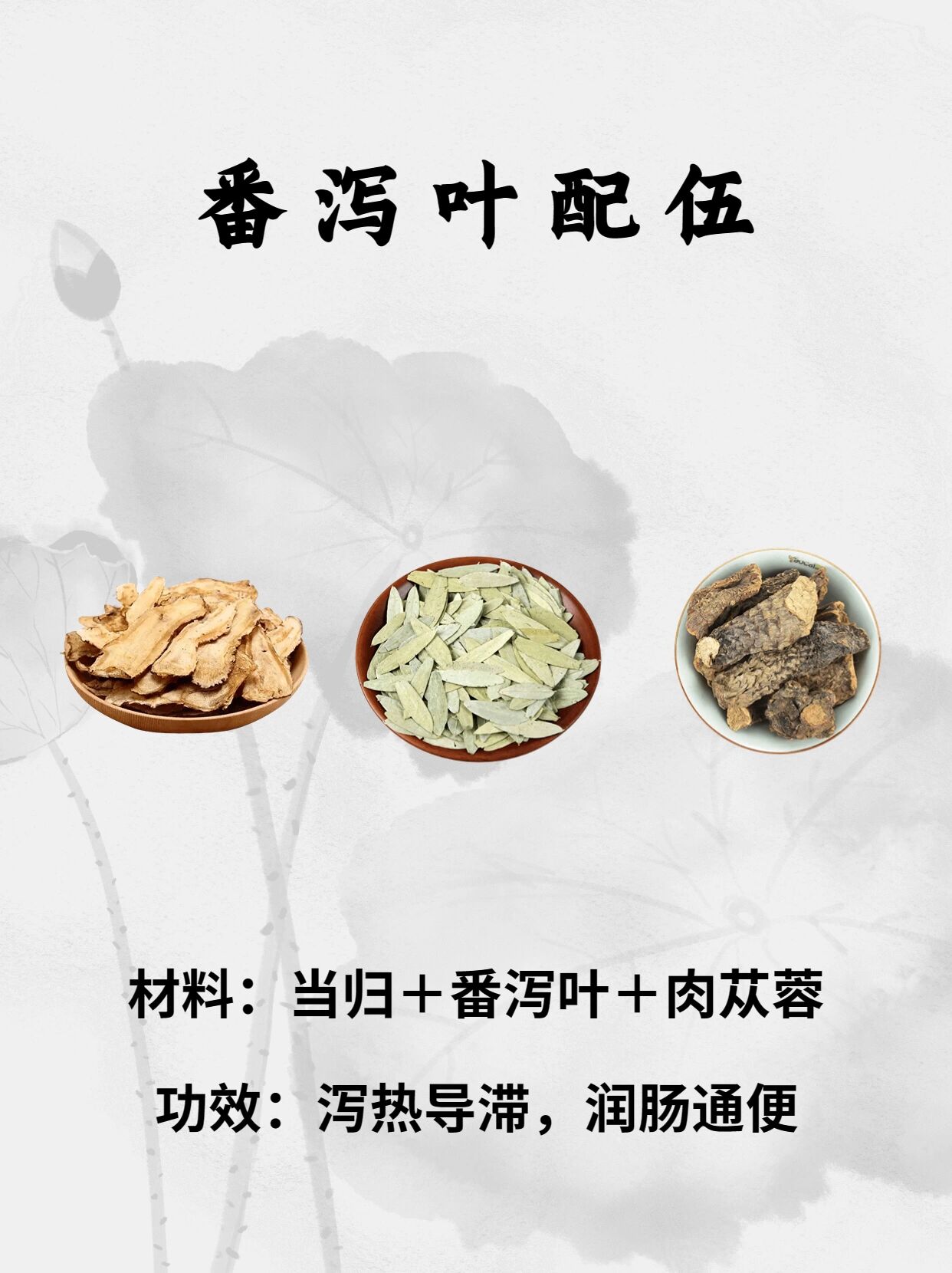每天认识一味药【番泻叶】 番泻叶,中药材名.