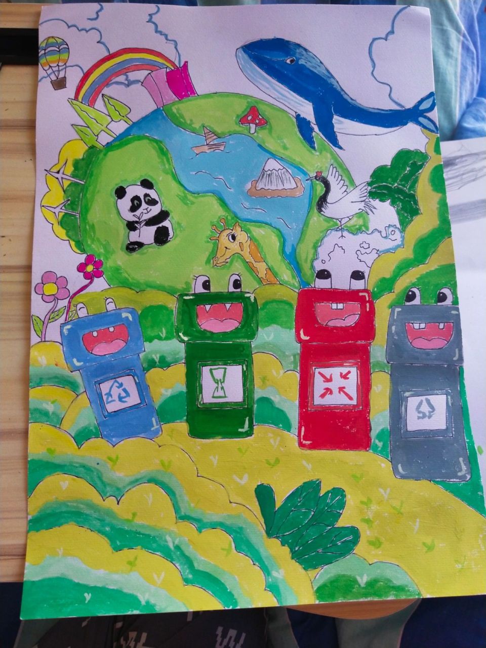 环保绿色手抄报