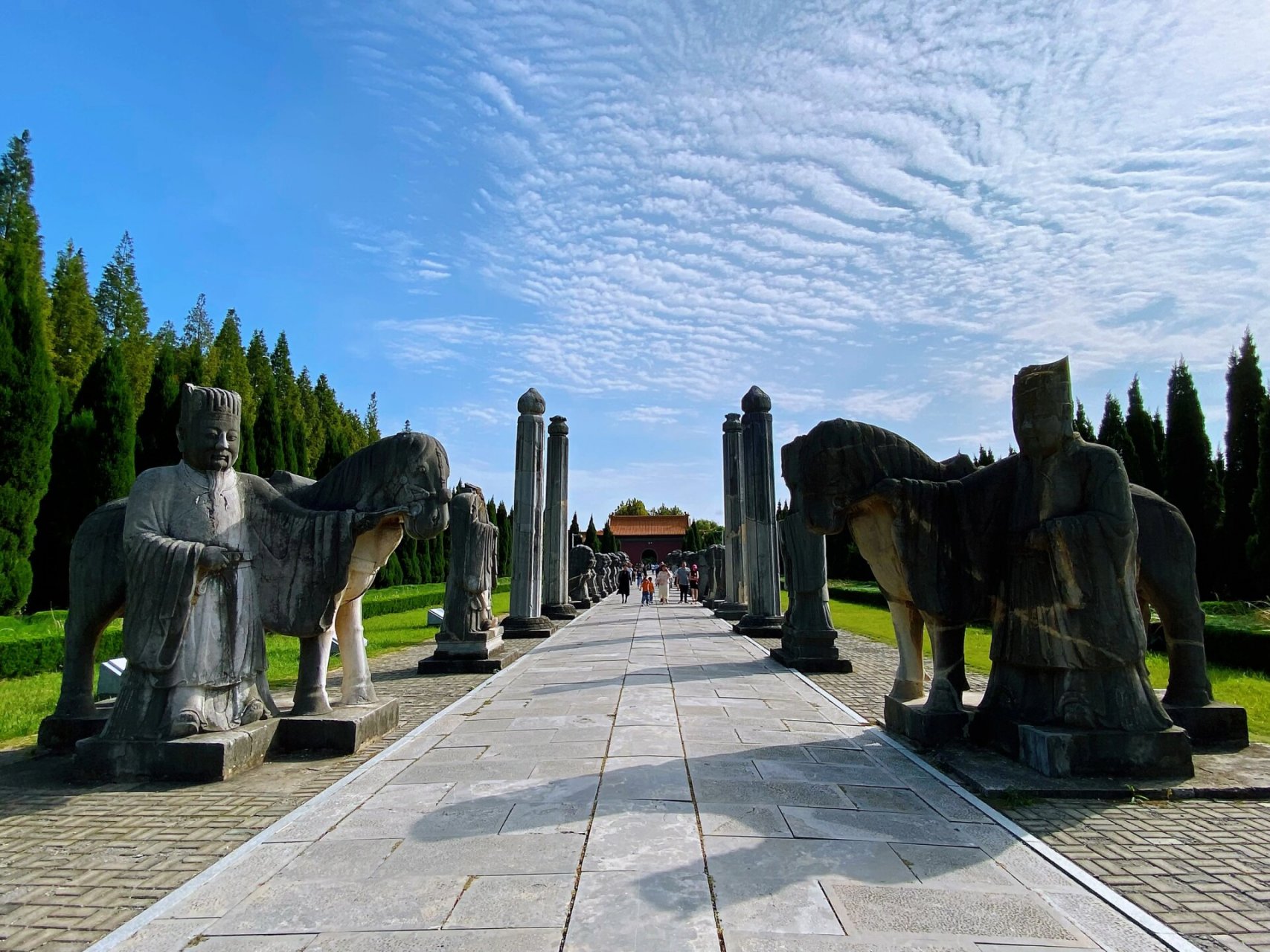 淮安盱眙朱元璋祖陵明祖陵风景优美湖光一色 明祖陵是中国唯一一个水