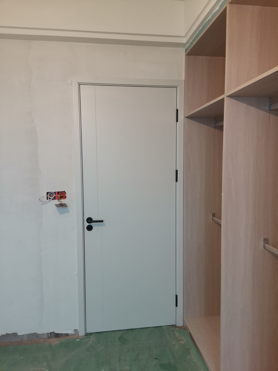 沙河城 御品天成木门实拍