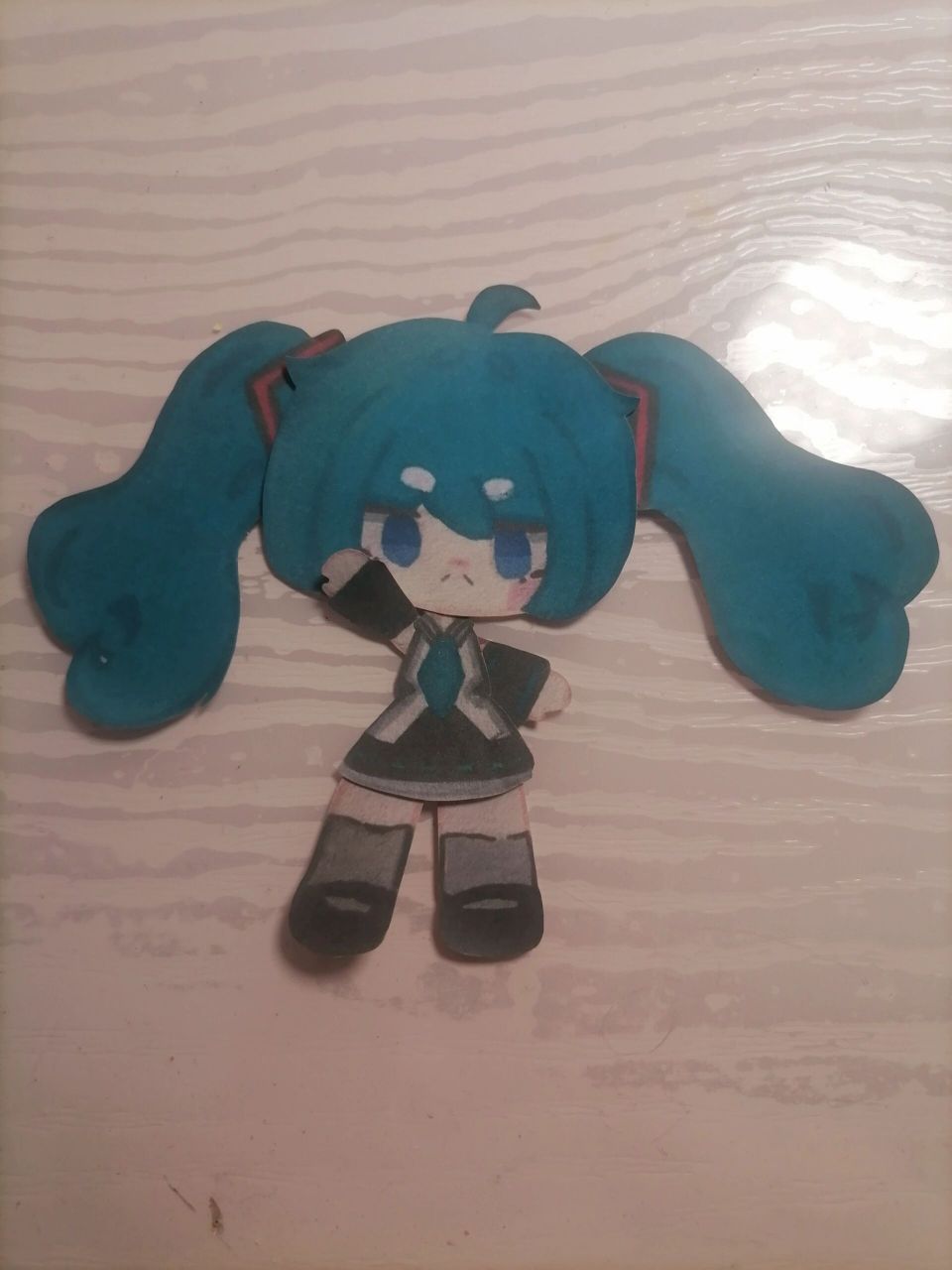 自制可动纸片人 @のの是tomato97 作者已艾特