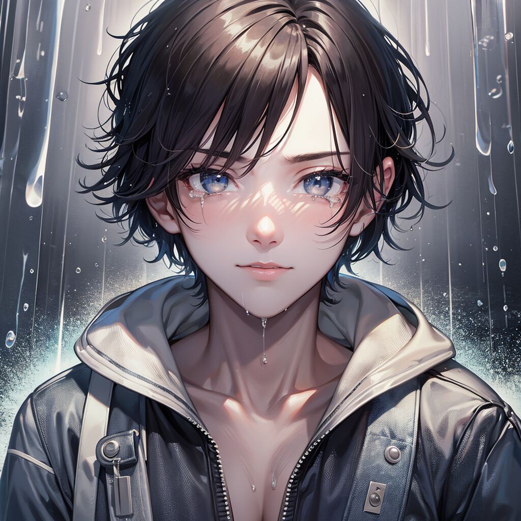 雨中哭泣,悲伤系列男孩高清头像壁纸手机 92终于找到了可以倾诉的