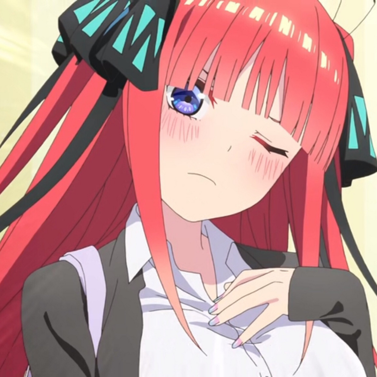 【今日份头像】中野二乃 二乃短发真的超帅的