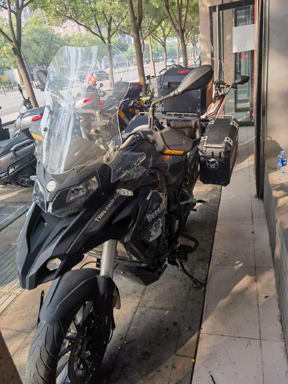 17年贝纳利502! 公里数3万,发动机良好!