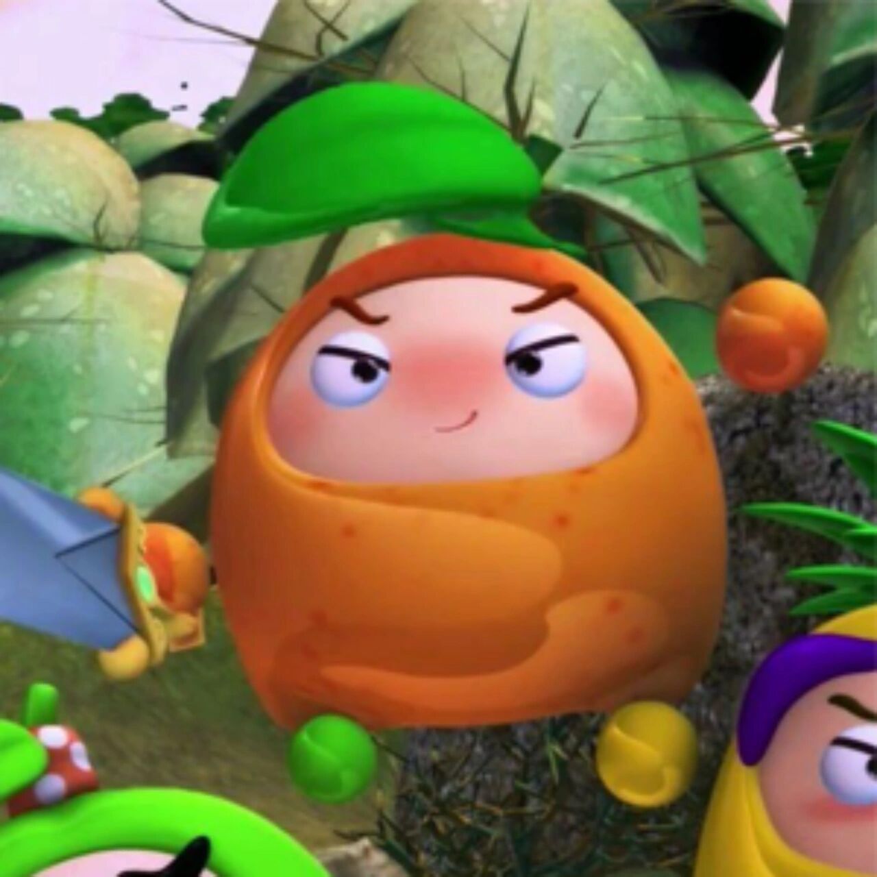 果宝特攻三黑头像  97