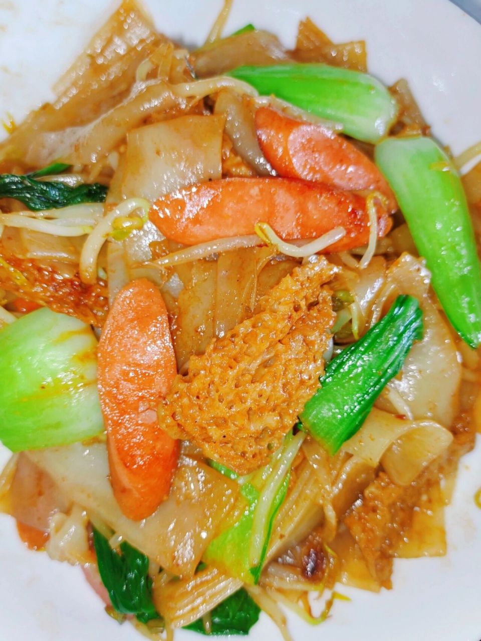 9215炒凉皮 9215炒凉皮 	 01材料:凉皮,火腿,上海青,绿豆芽