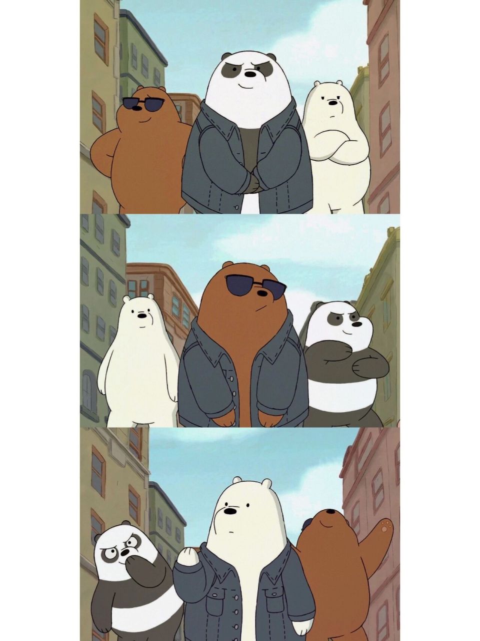 自制壁纸 | 咱们裸熊 可以是手机壁纸,也可以是ipad壁纸,喜欢自取