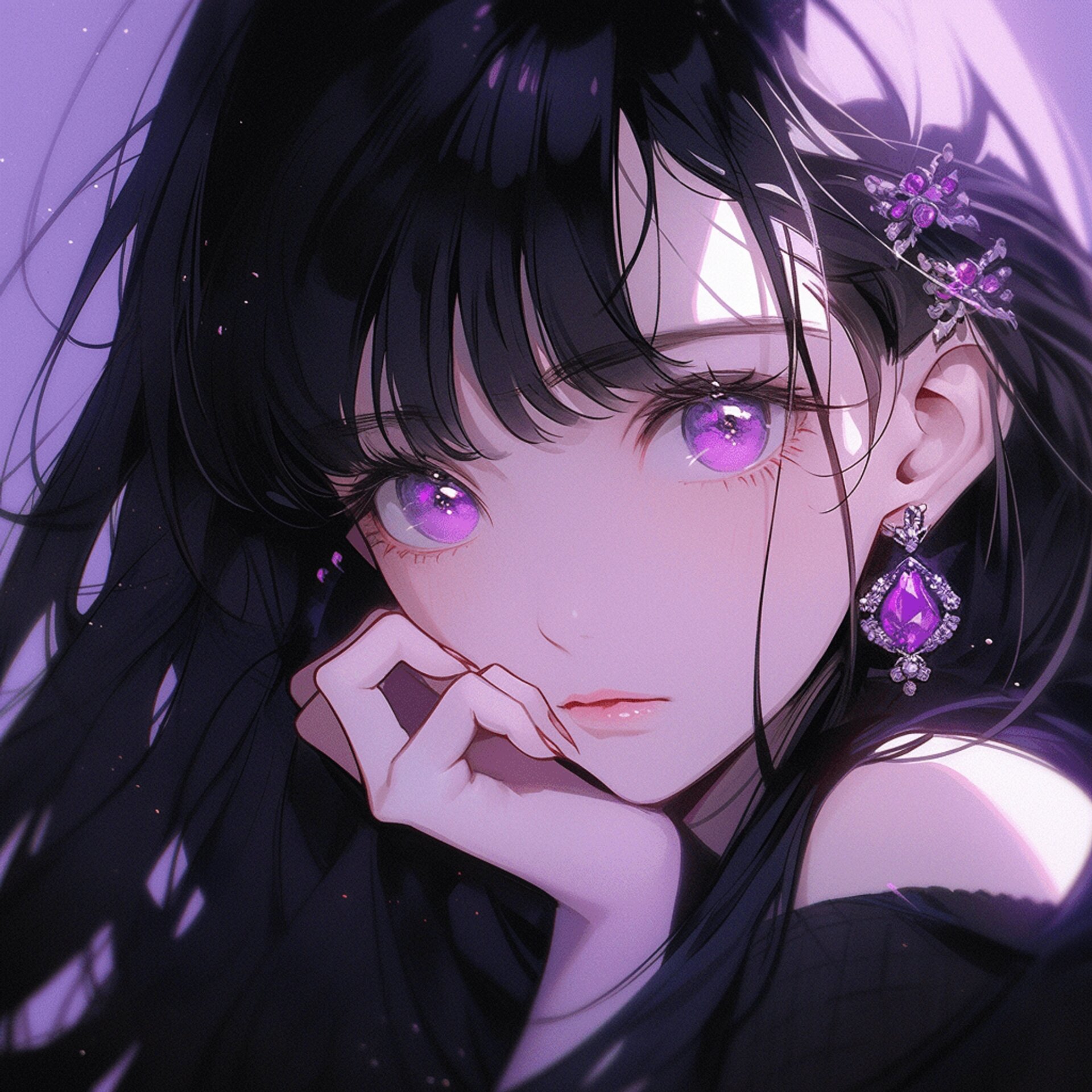 酷炸丨紫色系女头