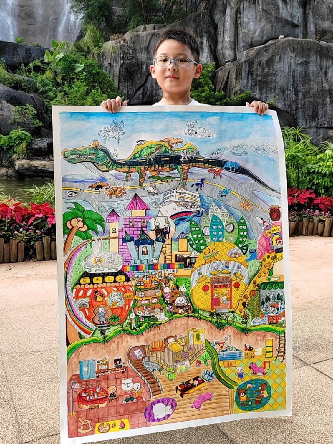 7一12岁简单又漂亮画