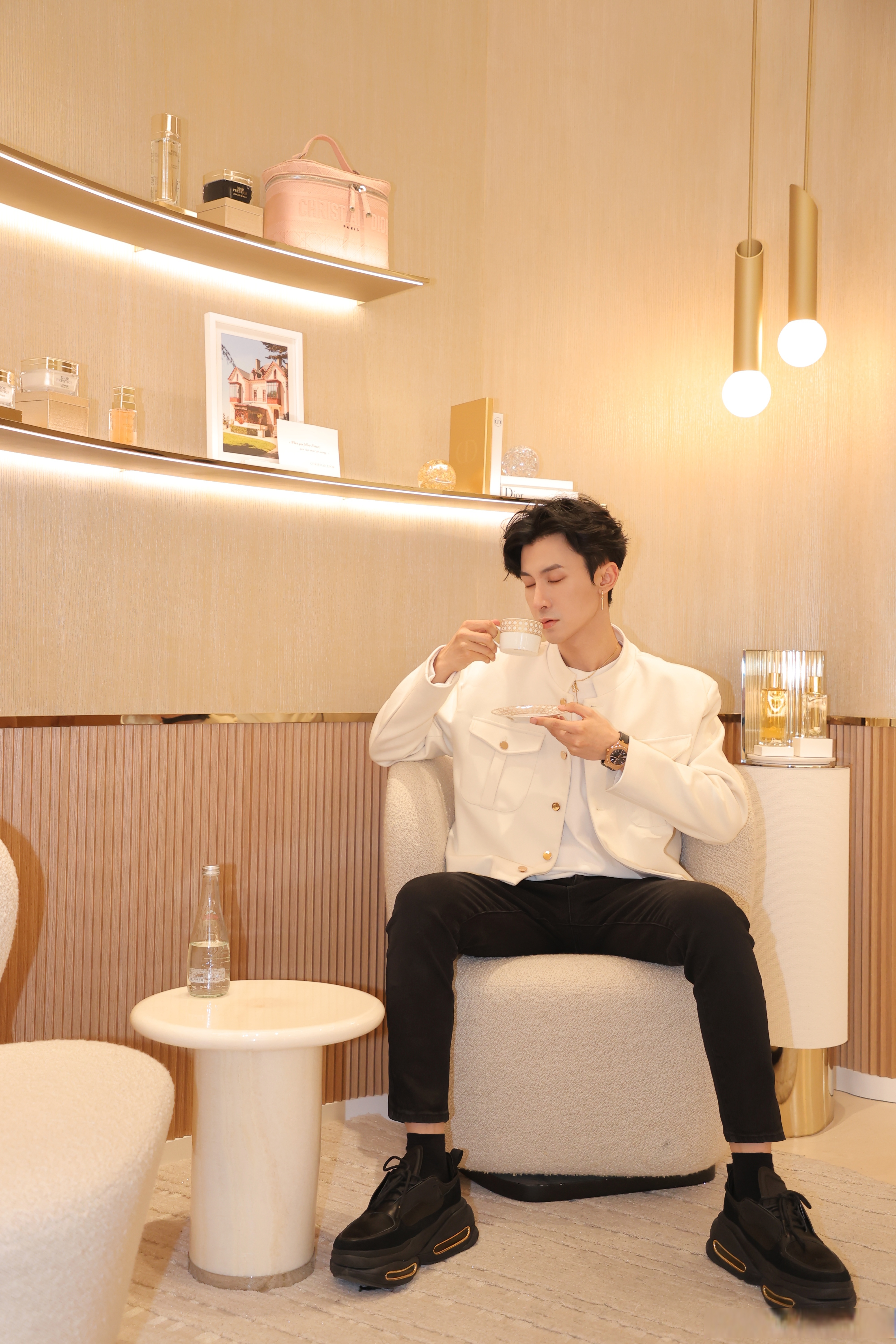 瑰秘奢绽臻享荟 小粉钻精华 缘分使然 我的粉丝名