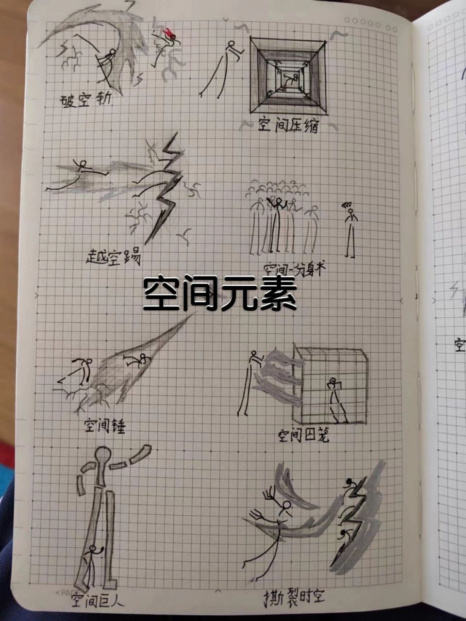 火柴人空间元素      刚放学,时间有点仓促.见谅