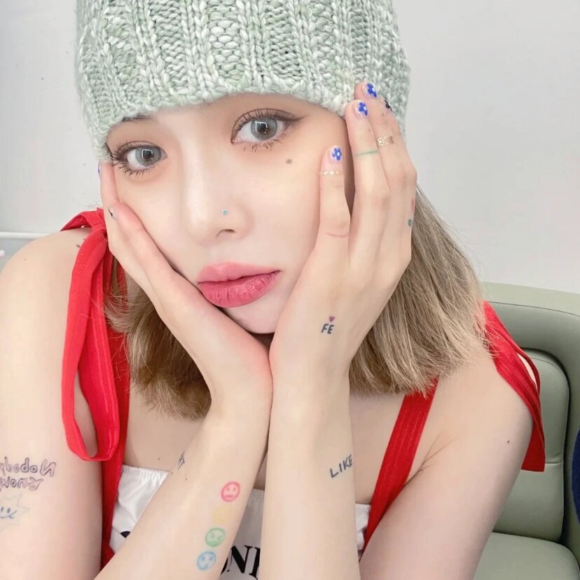 泫雅纹身合集2️⃣