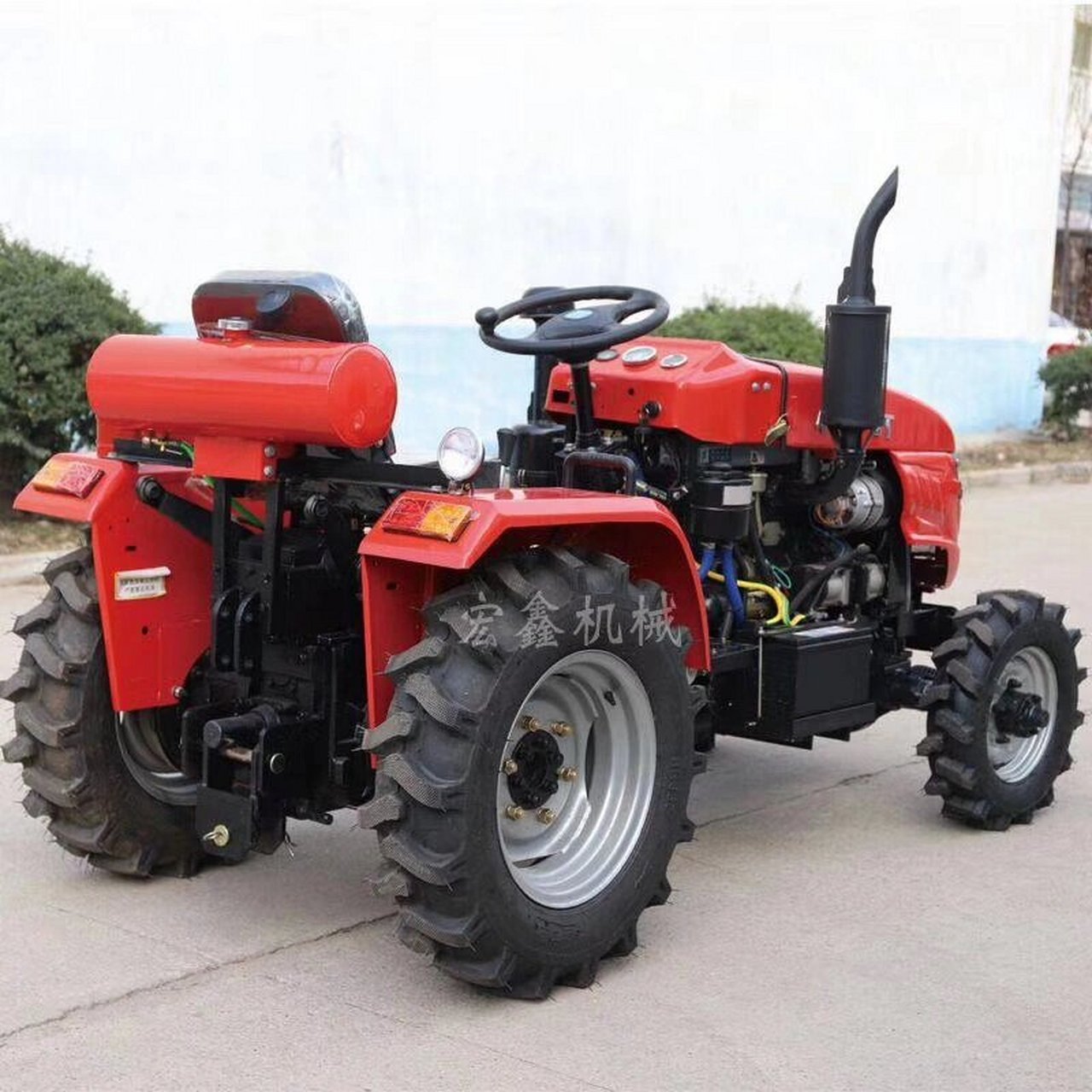 40马力四驱多缸大棚果园四轮拖拉机 404低矮型四轮旋耕机,农用小四轮