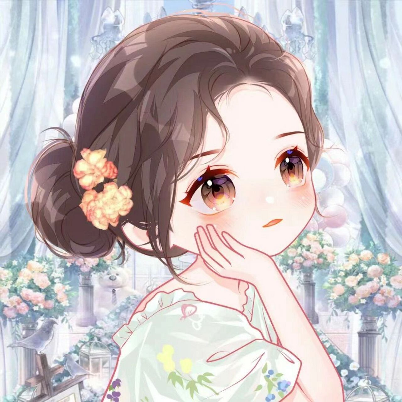 手绘头像 | 卡通可爱头像 |微信头像 手绘头像 卡通风头像 可爱女生