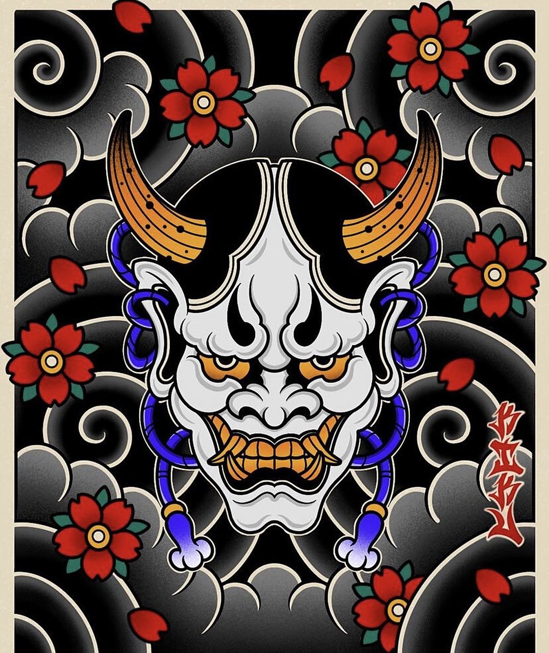 传统包小臂纹身手稿 哈尔滨纹身店 可以根据自己要求 包小臂 小腿 大