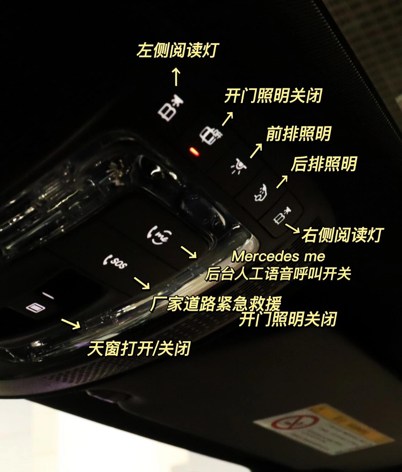 新手宝典 | gla suv功能按键及亮灯图解73