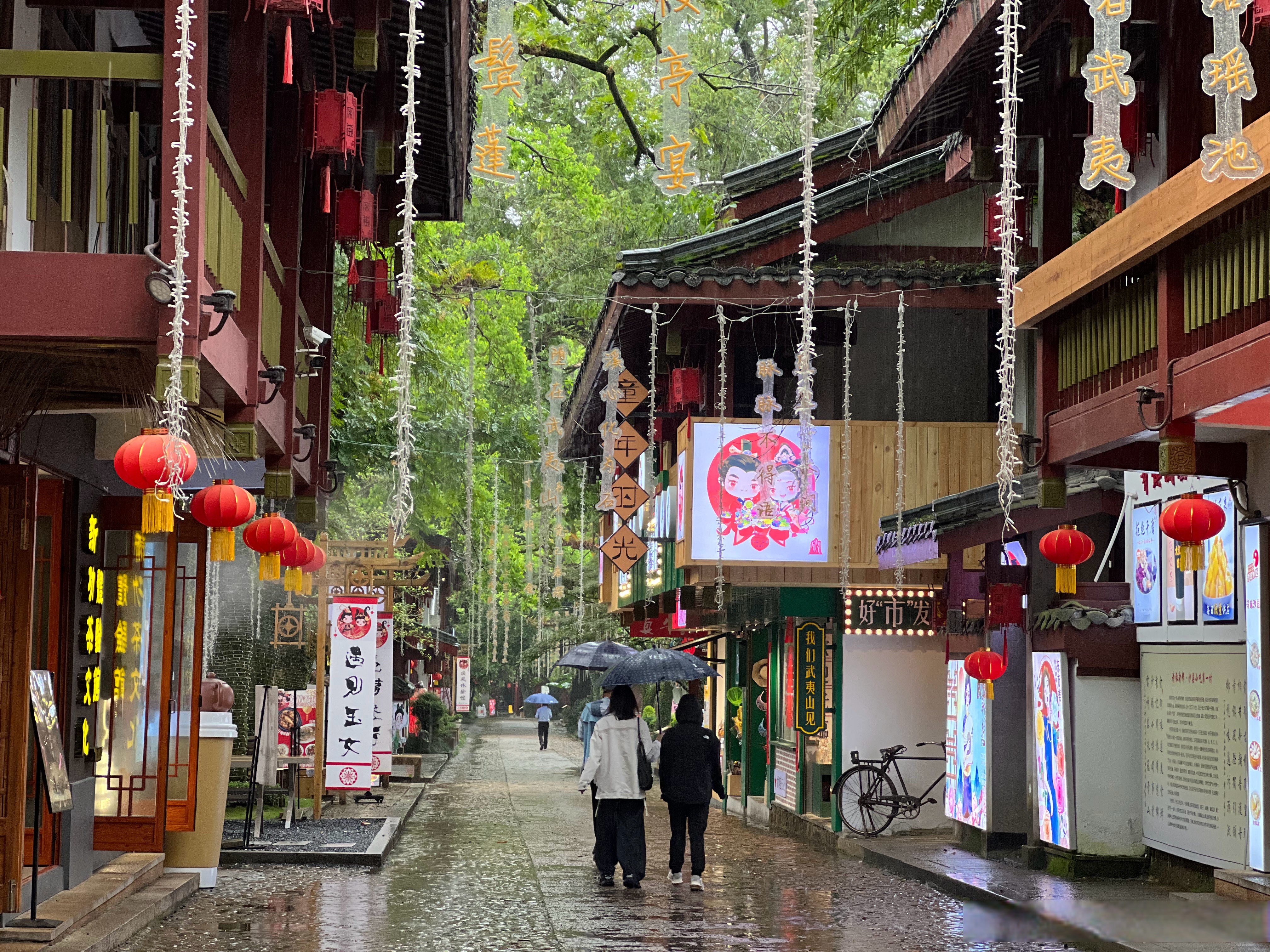 中有一句话是这样写的:"一个城市的街道就像一棵树邓谓 武夷山宋街