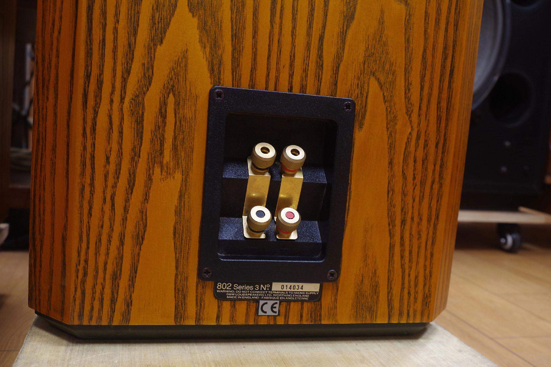 英国b&w/宝华 802s3 进口发烧落地音箱 原装英国产,状态成色很好,原配