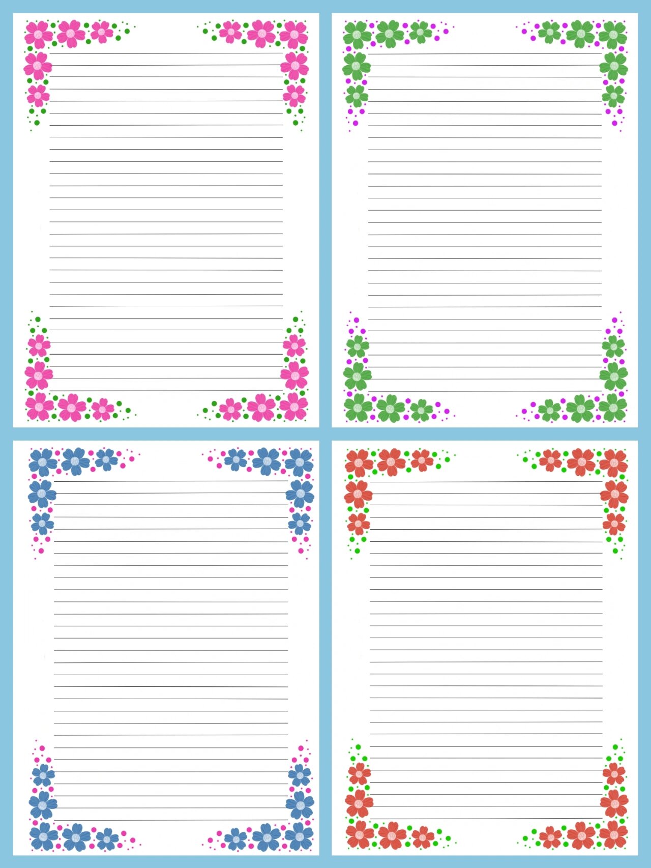 a4纸/边框设计/可定制