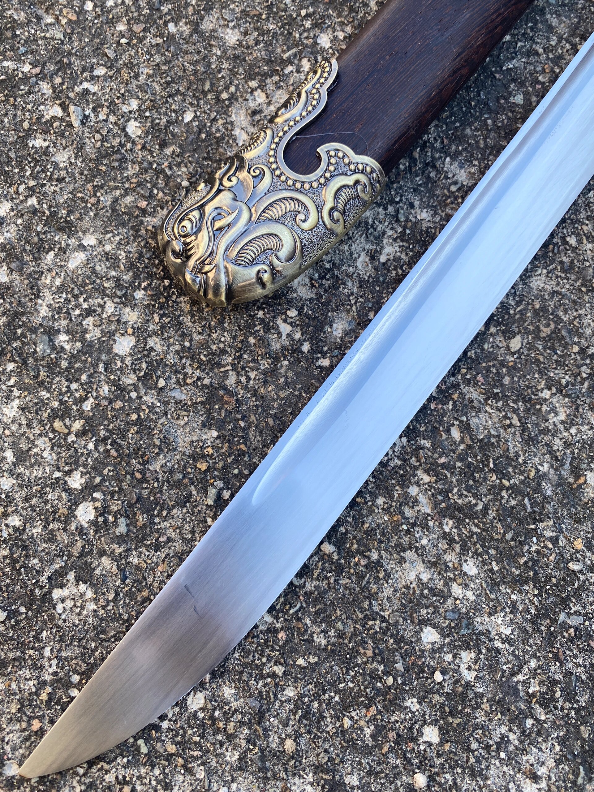 中华苗刀,一寸长一寸强,中华武术练习必选