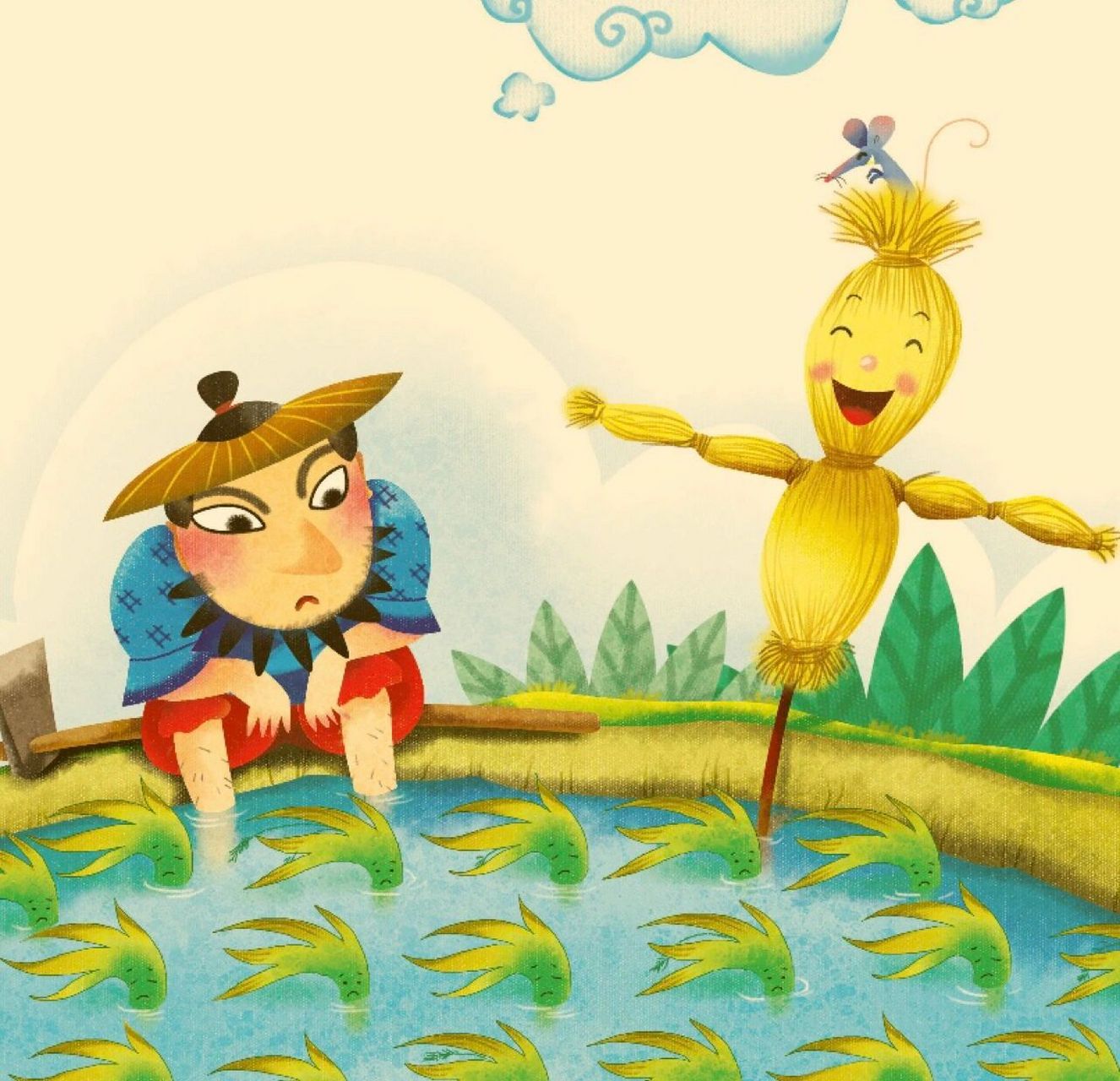 亲子学习| 每天一个成语故事《揠苗助长》 94读音:  94含义: 把苗