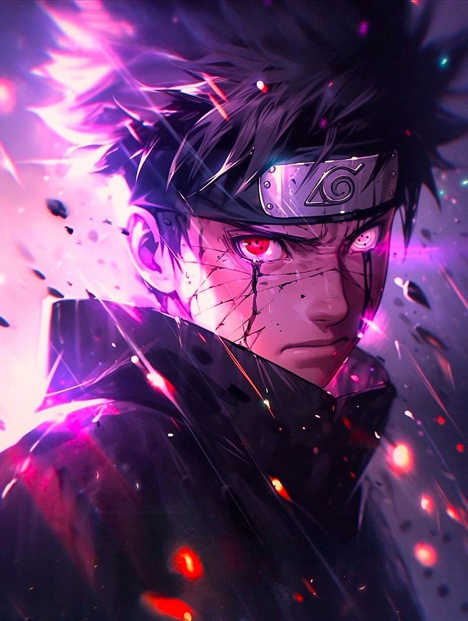 火影忍者丨宇智波带土高清4k壁纸 有光的地方就有影子,有爱的地方就会