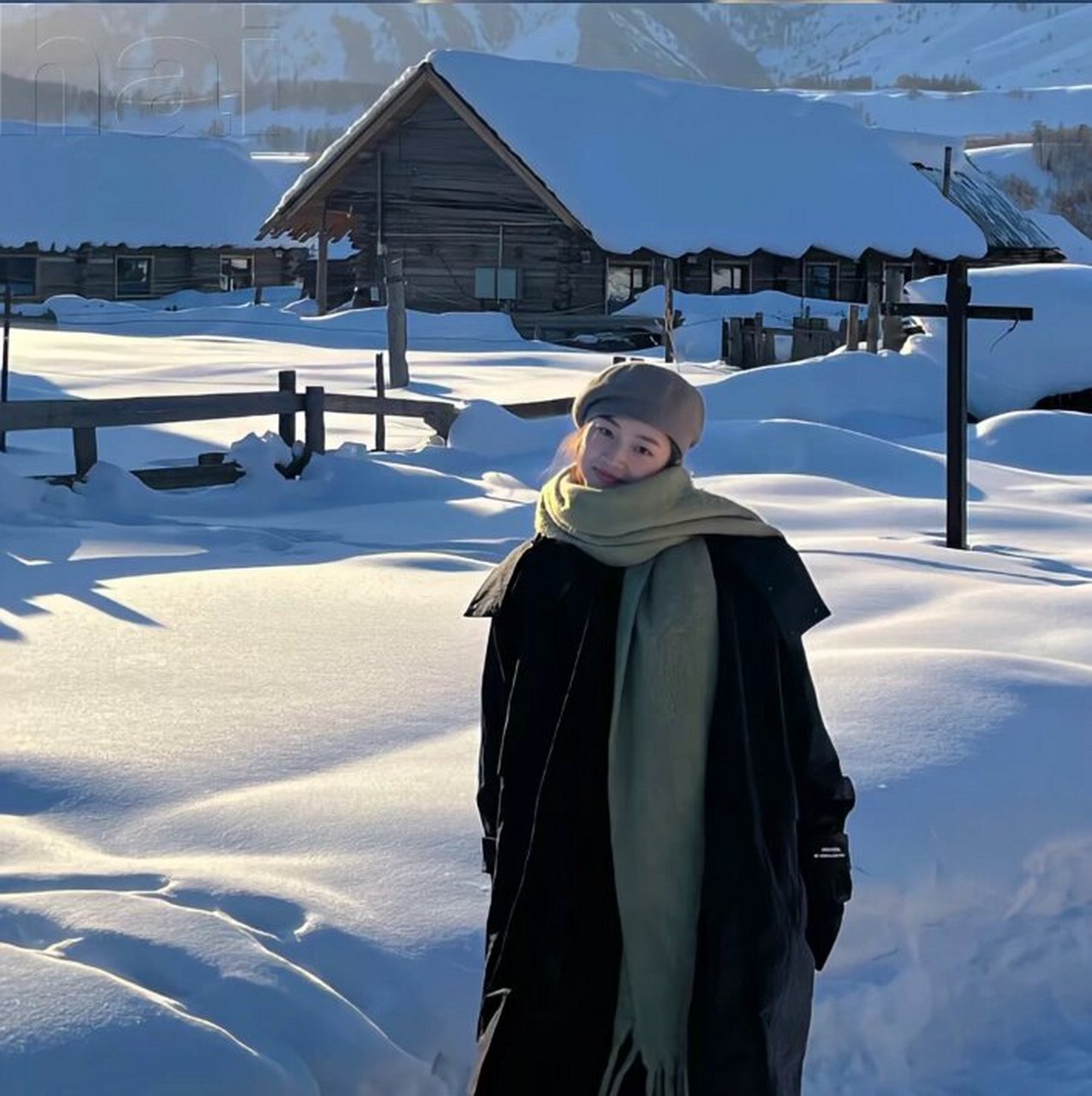 氛围感女头/雪景片 重新发一遍,这么好看的头像,别限流了 雪景感女头