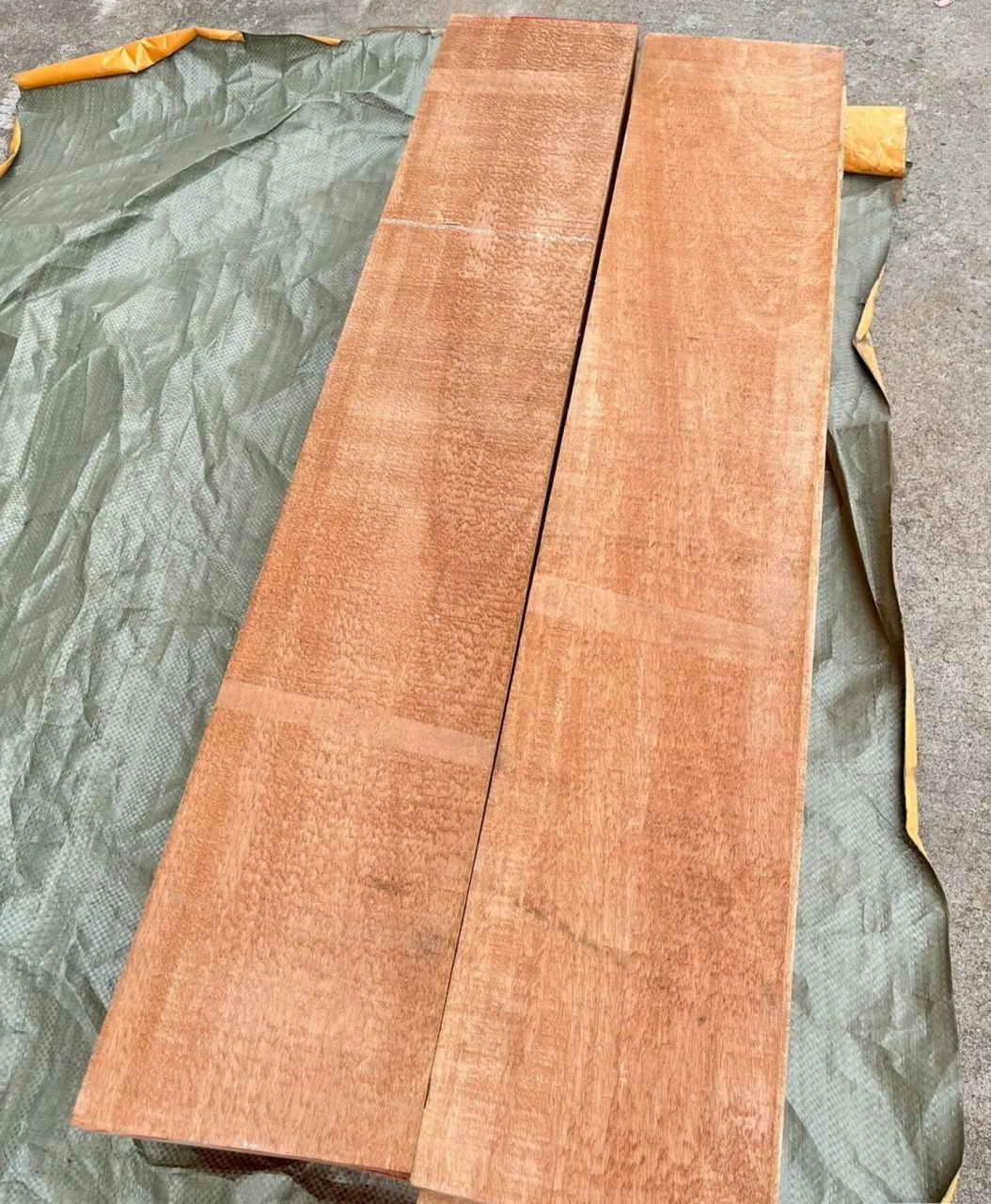 非洲红胡桃木奥古曼 1000*200*50mm,非洲红胡桃木奥古曼料板材,1/3/5