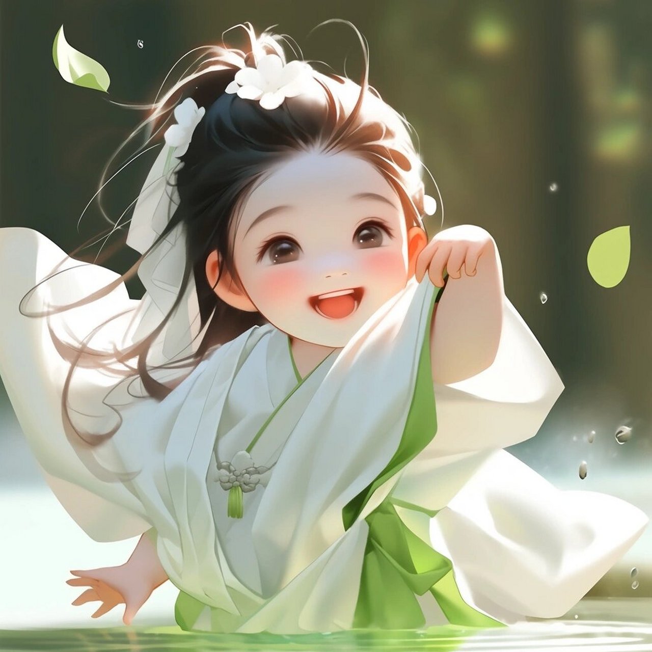 这些q版人物萌图也太可爱了吧!