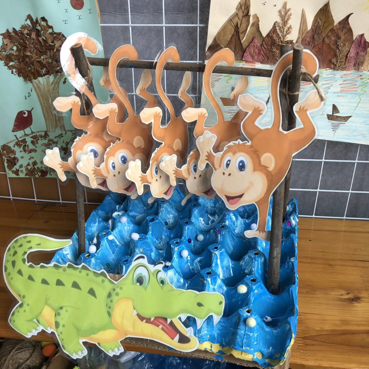 五只猴子荡秋千 五只猴子荡秋千