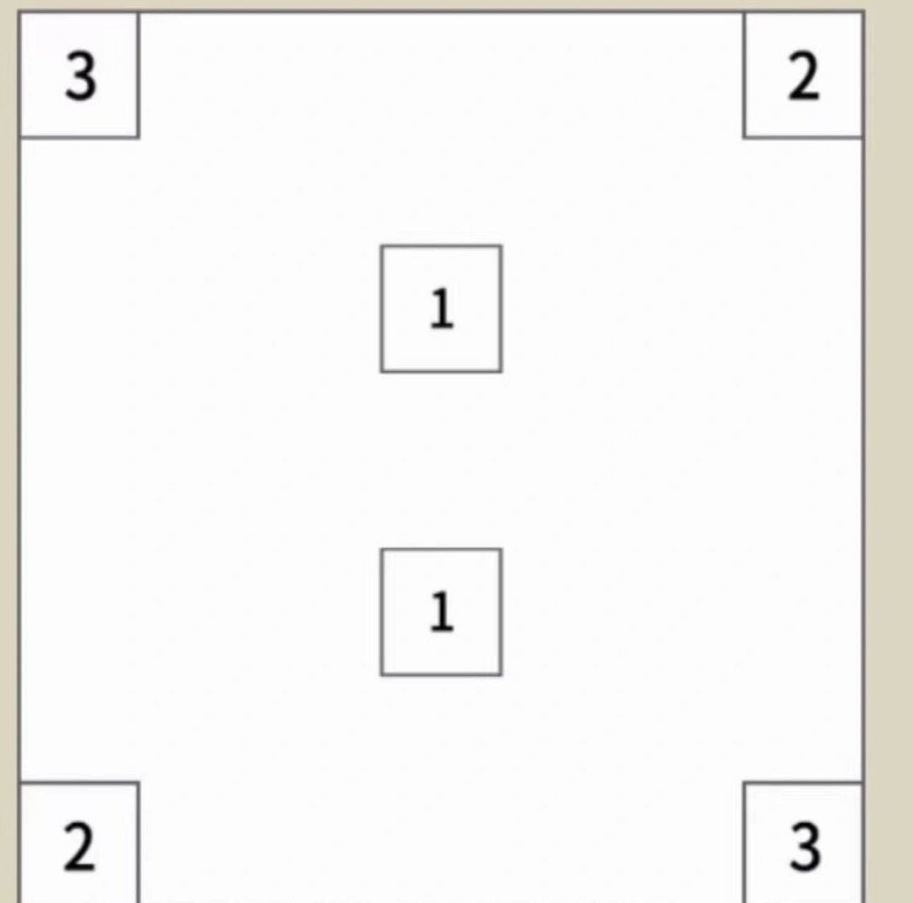 不交叉把相同的数字连起来? 这题目可能吗?