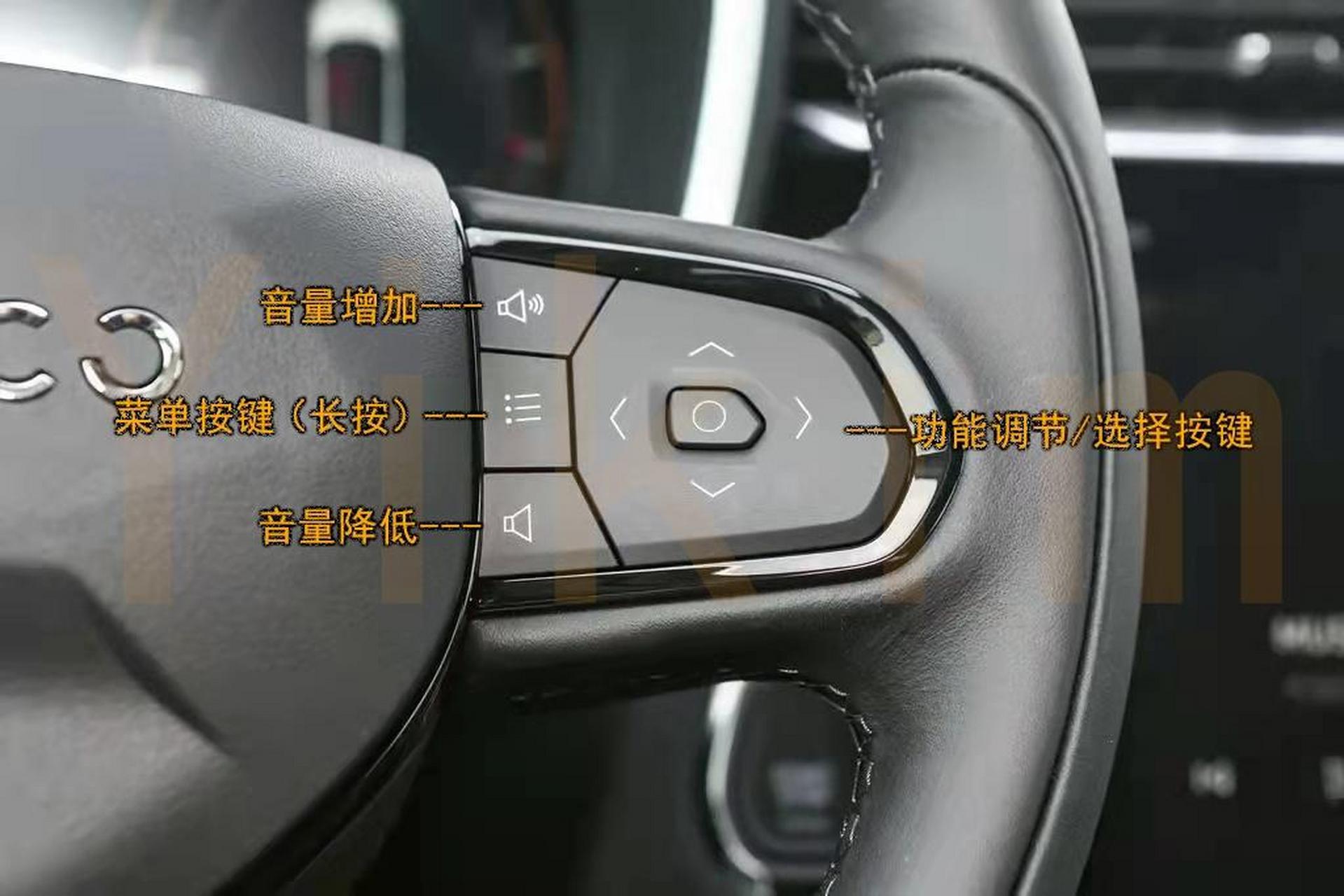 2021款领克01按键图解  买车那么久你都知道车上这些按键的功能了吗?