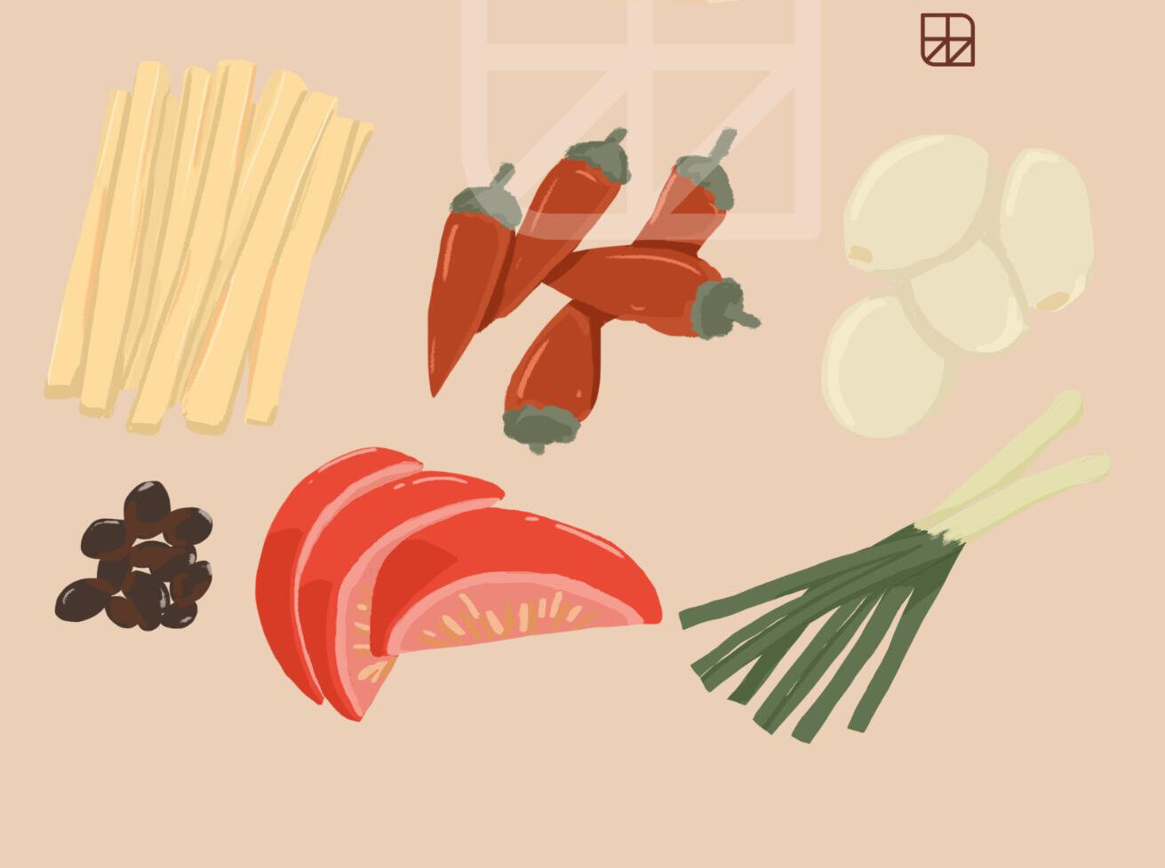 插画|老友粉—南宁特色美食 天冷了,就想来碗老友粉!