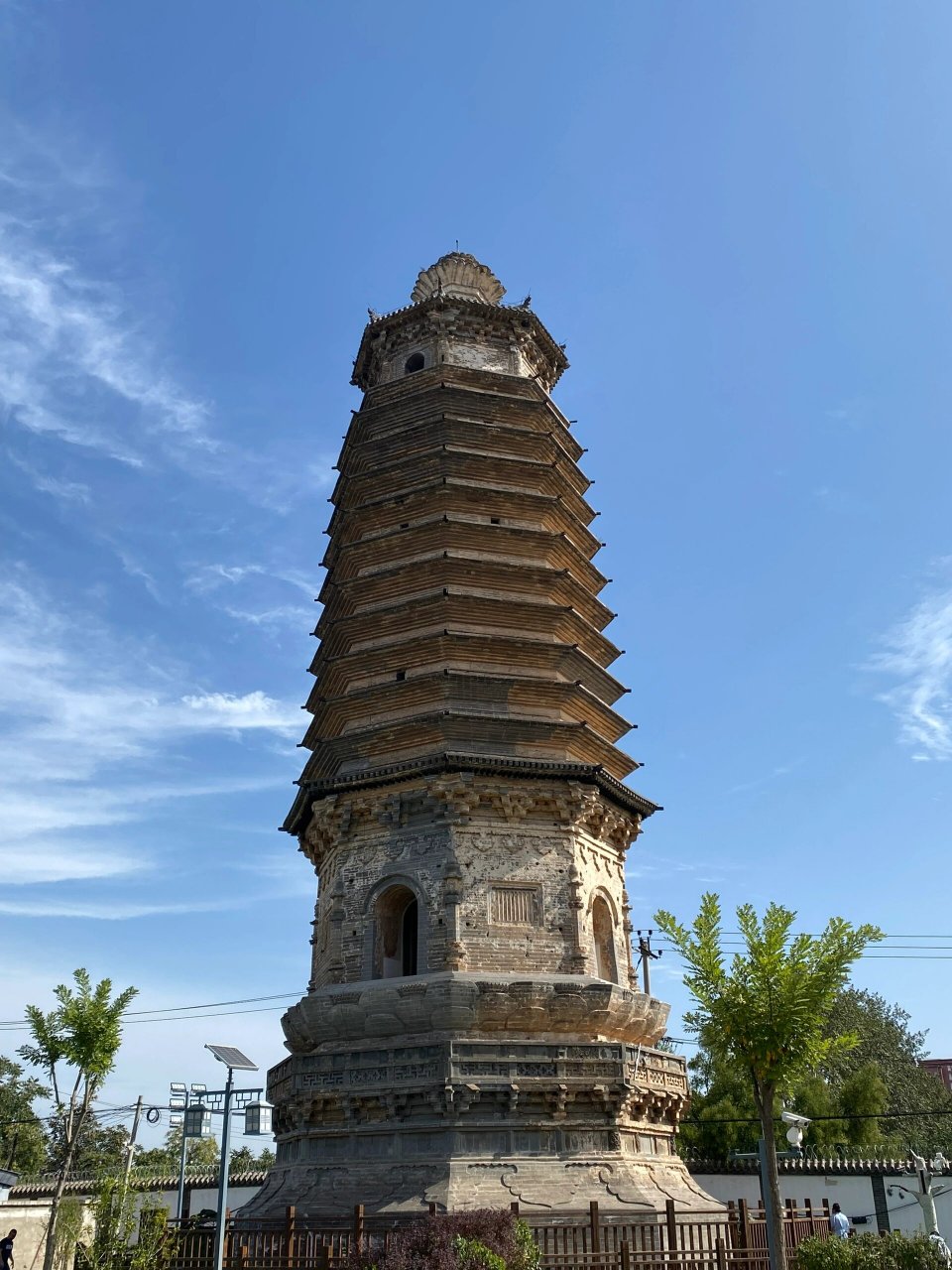 打卡河北国保建筑(20)涞水县西岗塔 离开保定市区返回北京,选择走京昆