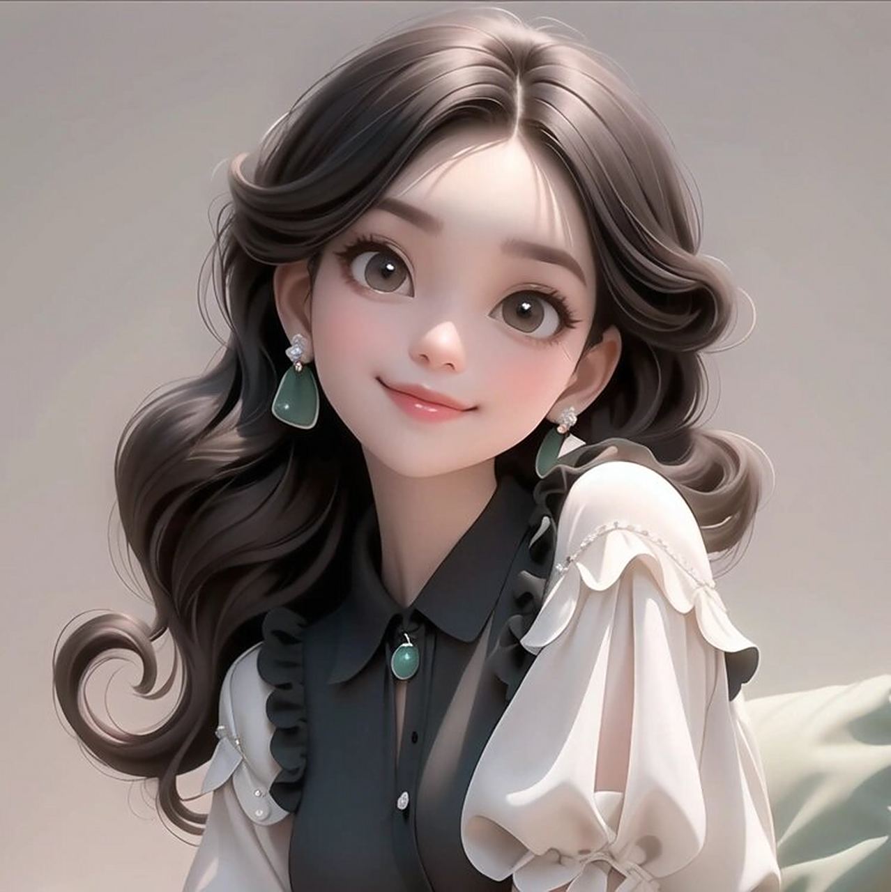 12星座之金牛75座女生幸运头像9795 随身佩戴玉石可以提升金牛