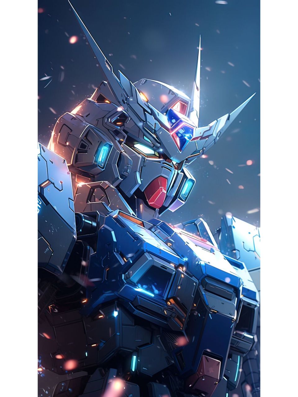 高达壁纸31 高达的蓝色光芒,闪耀大地 高达的蓝色光芒,闪耀大地02