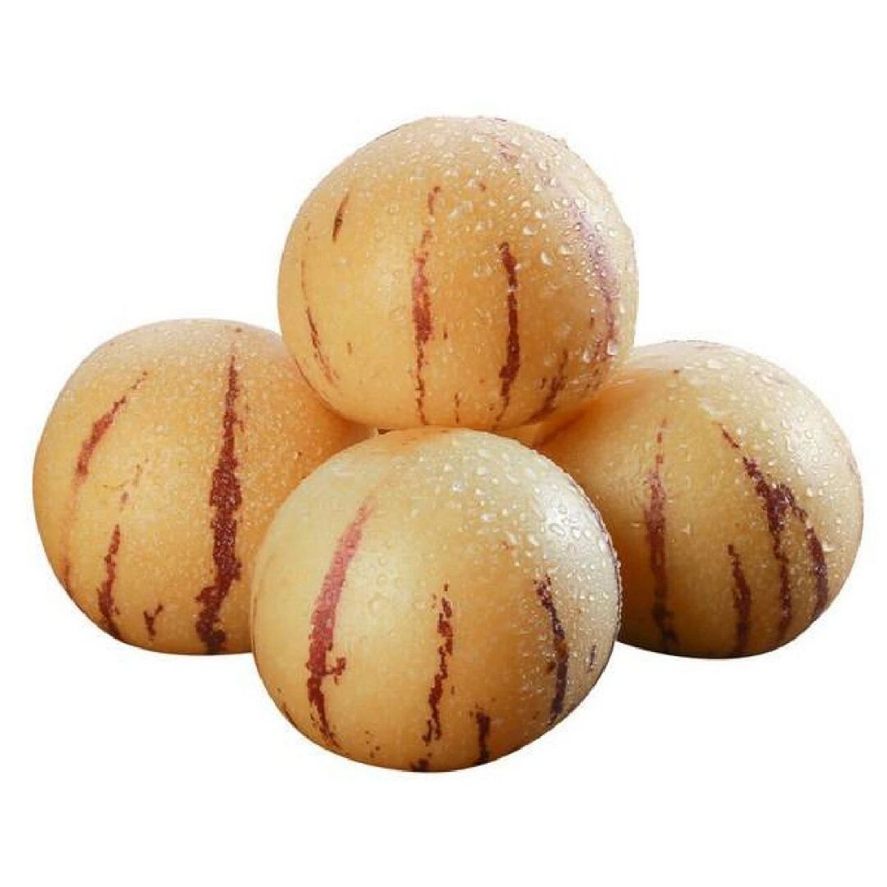 人参果又名长寿果,成熟时果皮呈金黄色,脆爽多汁,不酸不涩,果肉含有